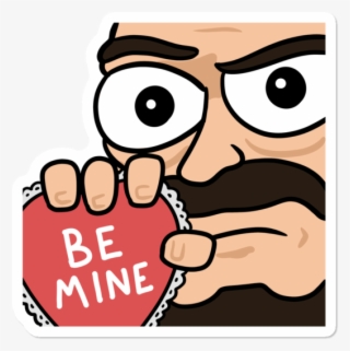 Danno Valentines Day Special Edition Sticker Sticker #9751580