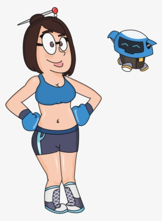 Freeuse Library Mei Boxer And Top By Invadermurilox - Cartoon #9751592