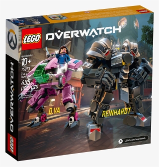 Va & Reinhardt - Lego Overwatch Dva Reinhardt #9751707