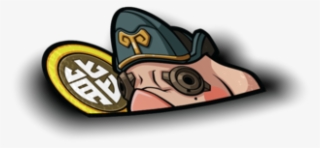 Roadhog Baejie Peeker Sticker - Illustration #9751755