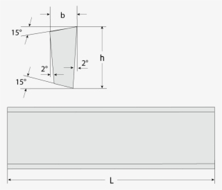 Din4964l1 Irregular Trapezoid Tool Bit L-1 - Monochrome #9753044