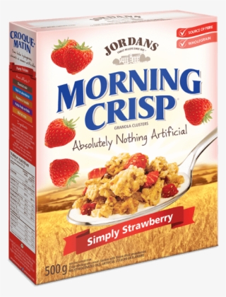 Crispy Whole Grain Cereal Clusters With Freeze Dried - Jordans Morning Crisp Cereal #9753827