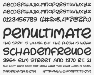 Bunny Ears Font Preview - Calligraphy #9754383