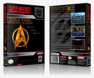 Star Trek Starfleet Academy Replacement Nintendo Snes - Super Nintendo Entertainment System #9754680