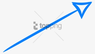 Free Png Hand Drawn Blue Arrow Png Image With Transparent #9757610