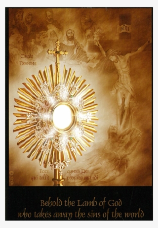 Adoration Prayer Card - Portrait Of Our Lord #9759465