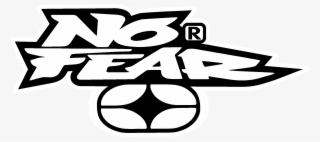No Fear Logo Black And White - No Fear #9759699