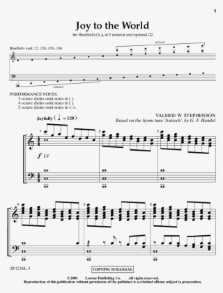 Click To Expand Joy To The World Thumbnail - Joy To The World Handchime #9760271