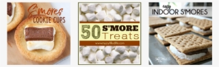 S'mores Cookie Cups − 50 S'more Treats − Easy Indoor - Meringue #9760331