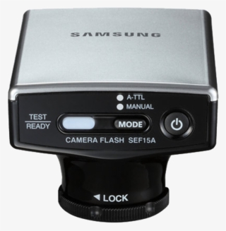 Samsung Nx External Flash Is Small And Portable Flash - Samsung Flash Gn15 #9760976