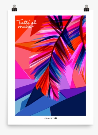 Mockup-palm Tree Poster #9762652