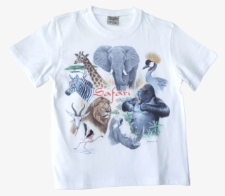 Safari Animals T-shirt For Kids - Active Shirt #9763635