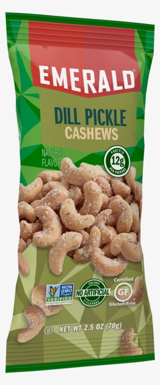 Emerald Nuts, Dill Pickle Cashews, - Emerald Dill Pickle Cashews Tube 1.25 Oz #9765366