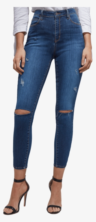 Khloe Crop Jean In Colour Citadel - Khloe Crop Jeans Bardot #9765892