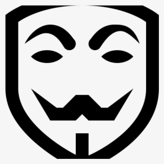 Anonymous Clipart Guy Fawkes Mask - Anonymous Transparent #9765935
