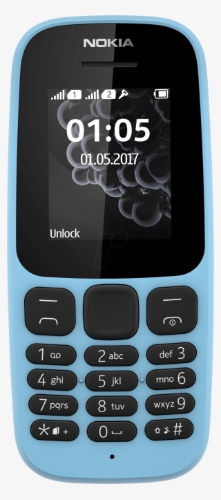 Phone, Blue Nokia A00028534 - Nokia 105 #9766334