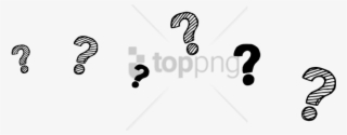 Free Png Download Question Marks Png Png Images Background - Illustration #9766466