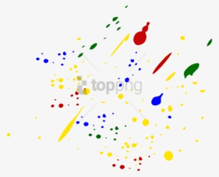 Free Png Colorful Paint Splatters Png Png Image With - Gold Paint Splatter Png #9766822
