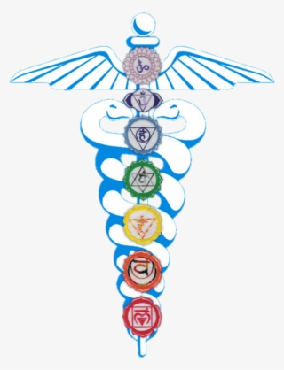Png Sticker - Caduceus Chakra #9767419
