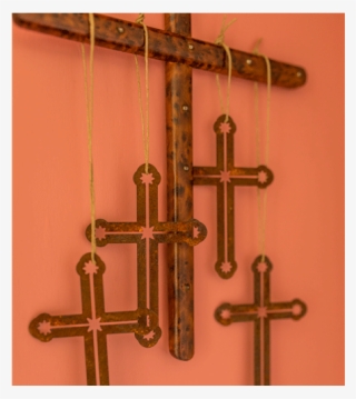 Rusty Cross - Home Door #9767455