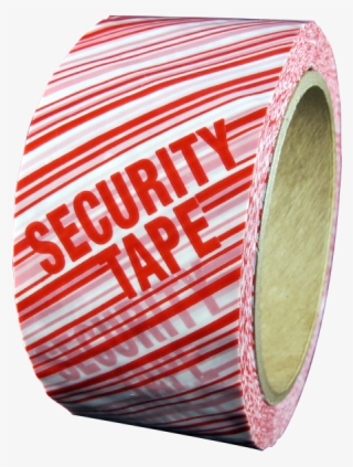 Security Packing Tape, White/red - Security Packing Tapes #9768142
