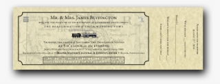 Train Ticket - Train Ticket Transparent #9768512