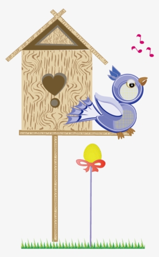 Bird House Clipart - Nest Box #9769083