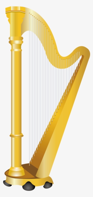 Harp Music Clip Art - Free Harp #9769599