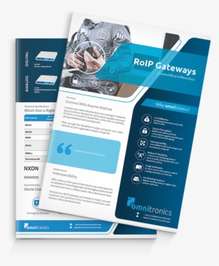 Omnitronics Brochures - Flyer #9770131