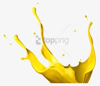 Free Png Yellow Paint Splatter Png Image With Transparent - Yellow Paint Splash Png #9770573