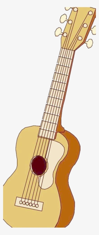 Cuatro Tiple Ukulele Creative Guitar Acoustic Cartoon - Bass Guitar #9771050