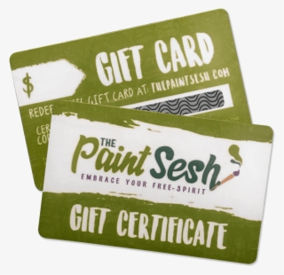 The Paint Sesh Gift Card - Paper #9771134