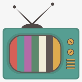 Retro Old Tv Transprent Png Free Ⓒ - Old Tv Cartoon Png #9771643