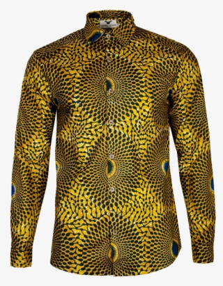 Kitenge Long Sleeved Shirt - Long Sleeve African Print Shirt #9771879