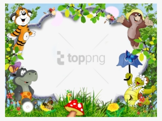 Free Png Children Borders And Frames Png Png Image - Baby Photo Frame Png #9772448