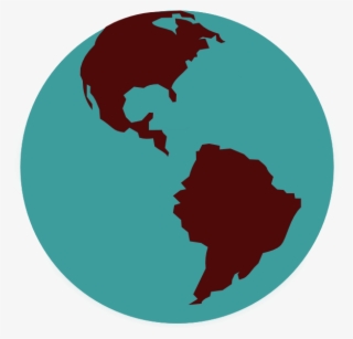 Globe Clip Art - America De Norte Central Y Sur #9773284