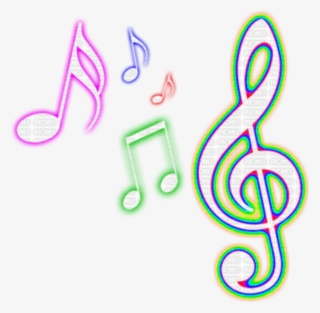 Neon Flourish Png Music #9773871