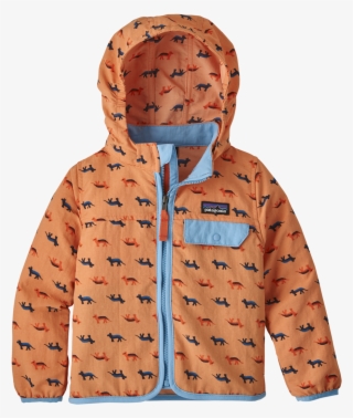 Patagonia Baby Baggies Jacket In Tamar Tiger Peach - Patagonia #9774472
