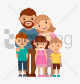 Free Png Children Vector Png Png Image With Transparent - Imagens De Familia Com Tres Filhos #9774526