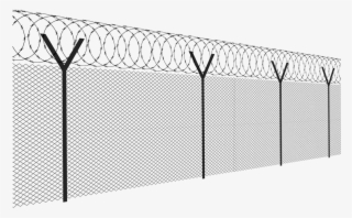 Barbed Wire Chain Link - Barb Wire Fence Vector #9775042 Barbed Wire Chain Link - Barb Wire Fence Vector #9775042