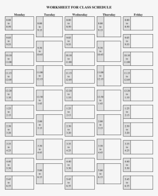 Blank Calendar Template Free Pdf Monthly Employee Edule - Aesthetic School Timetable #9775048