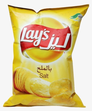 Lays Chips Salted 14 Gm - بطاطس ليز بالملح والخل #9776746