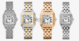 Free Png Cartier De Panthere Watch Diamond Png Image - Cartier Watches #9776749