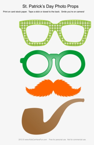 Patricks Day Glasses - Symmetry #9777139