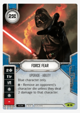 Force Fear - Star Wars Destiny Force Throw #9777564