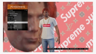 Carrot Top Goes Hypebeast In New Gta V Images - Fond D Écran Supreme Lacoste #9779507