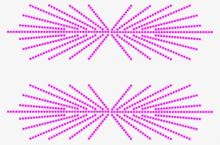 Tw Ray 3 Inch Tailless Cheer Bow Pattern - Circle #9779710