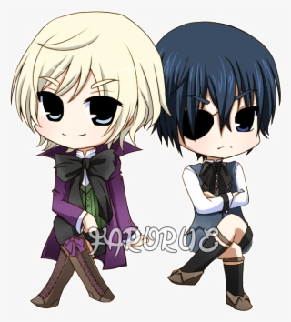 “ Alois Trancy & Ciel Phantomhive ” - Chibi Black Butler Ciel #9780510
