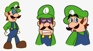 Luigi Sketches - Cartoon #9782377