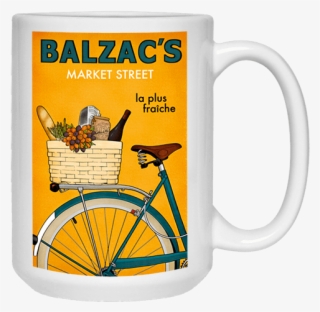Ceramic Coffee Mug 15oz Market Street - Balzacs Posters #9783311